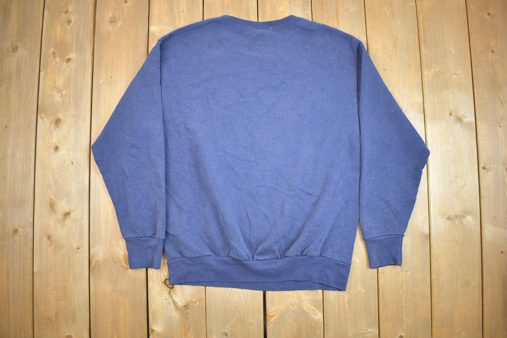 Vintage 1990s Cute Teddy Bear Theme Crewneck Sweater Made In USA