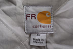 Vintage 1990s Grey Fire Resistant Carhartt Traditional Jacket