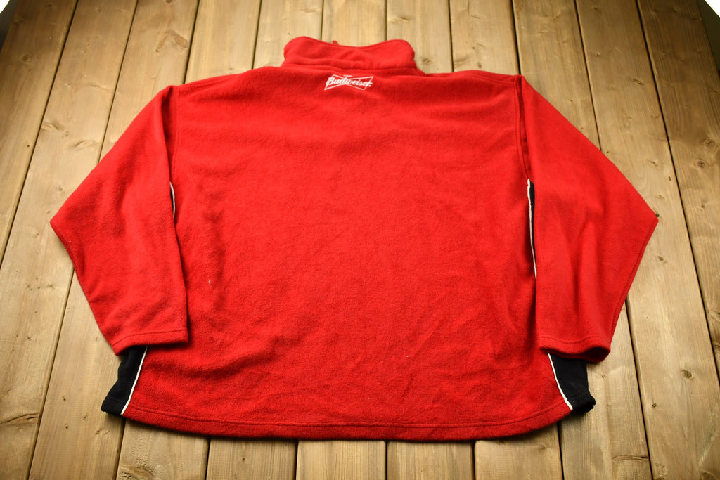 Vintage 1990s Dale Earnhardt Quarter Zip Fleece Sweater