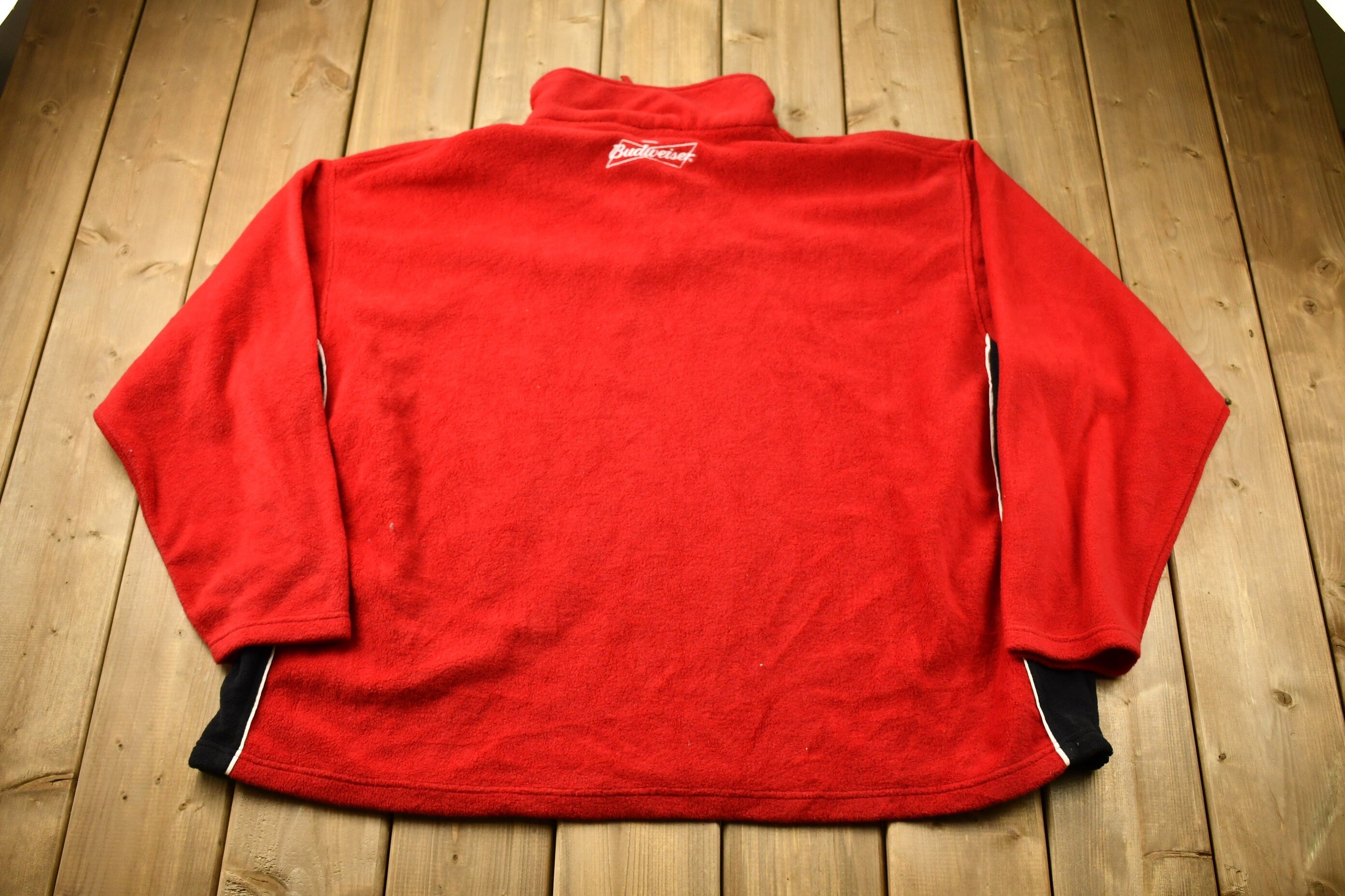 Vintage 1990s Dale Earnhardt Quarter Zip Fleece Sweater