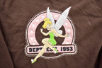 Vintage 1990s Tinker Bell Disney Hoodie  Vintage Sweatshirt  Vintage Disney  Tinker Bell  Embroidered  Vintage Tinker Bell  90s Disney