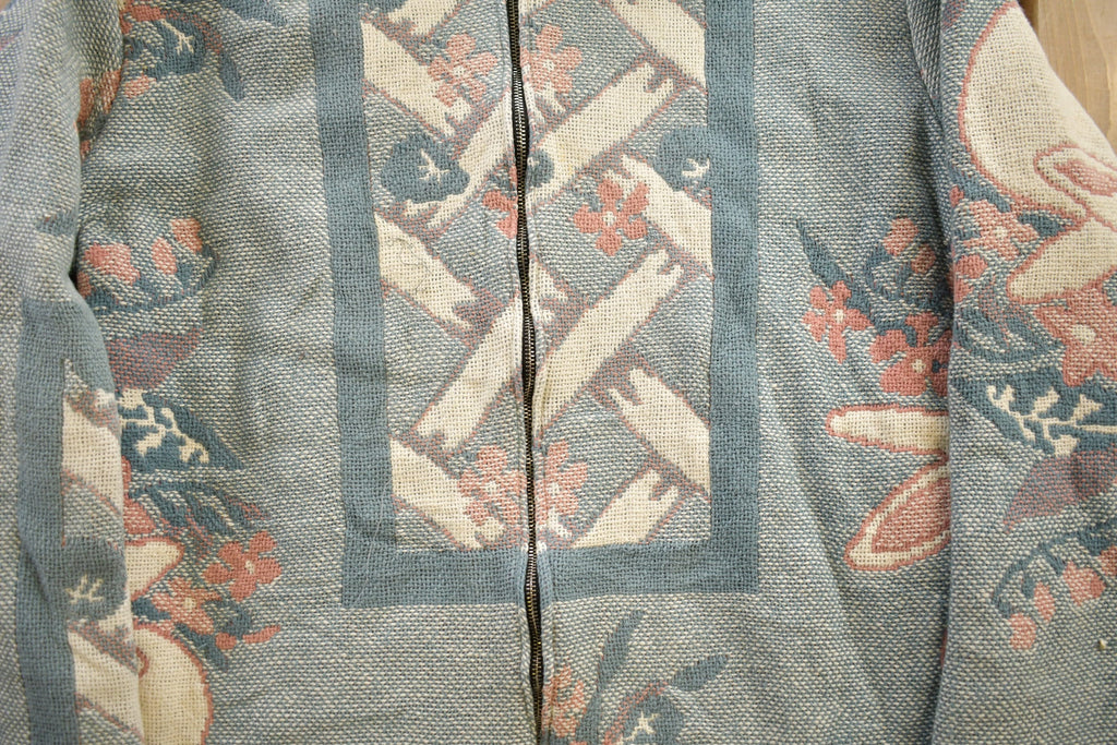 Vintage 1990s Tennis Themed Quilt Jacket