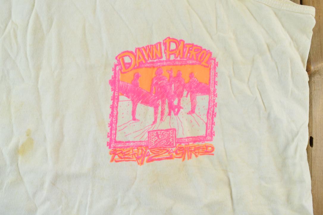 Vintage 1990s Surf Gear Dawn Patrol Single Stitch Tank Top