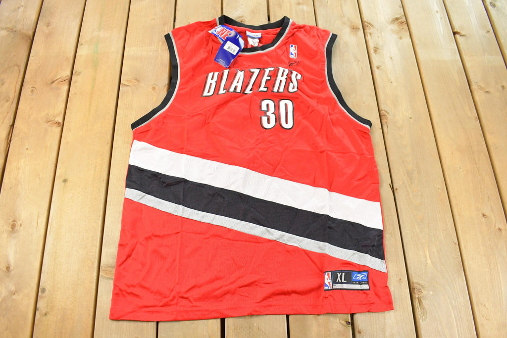 Vintage 2000s Deadstock Rasheed Wallace #30 Portland Trailblazers Reebok NBA Jersey Men's XL