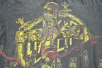 Vintage 1991 Slayer Seasons in the Abyss Tour Thrashed Band T-Shirt Men's XL