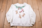 Vintage 1990s Blair Jingle Bells Angels Graphic Crewneck