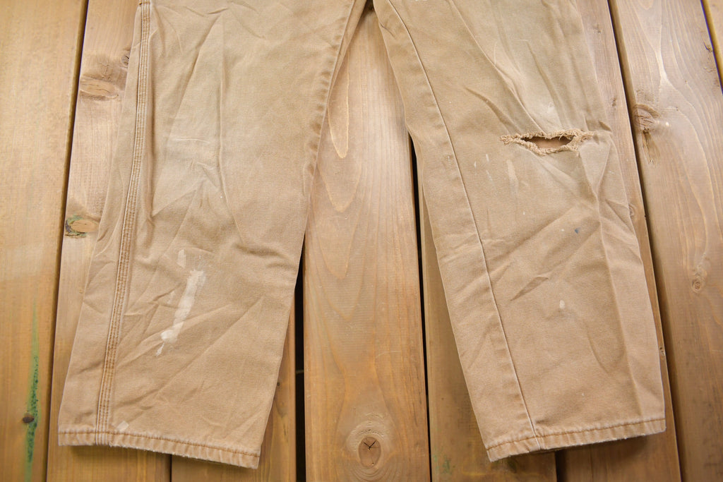 Vintage 1990's Dickies Painter Pants 33 x 30  American Vintage  Work Pants  Distressed Vintage  Streetwear Fashion  Vintage Pants