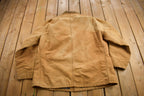 Vintage 1980s Carhartt Blanket Lined Chore Coat