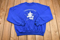 Vintage 1990s Christmas In Ida Festival Graphic Crewneck Sweatshirt , 90s Holiday Pullover , Winter Wear , Festive Print , Made in USA