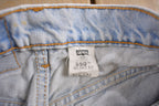 Vintage 1990s Levi's 550 Light Wash Distressed Jeans Size 30 x 30