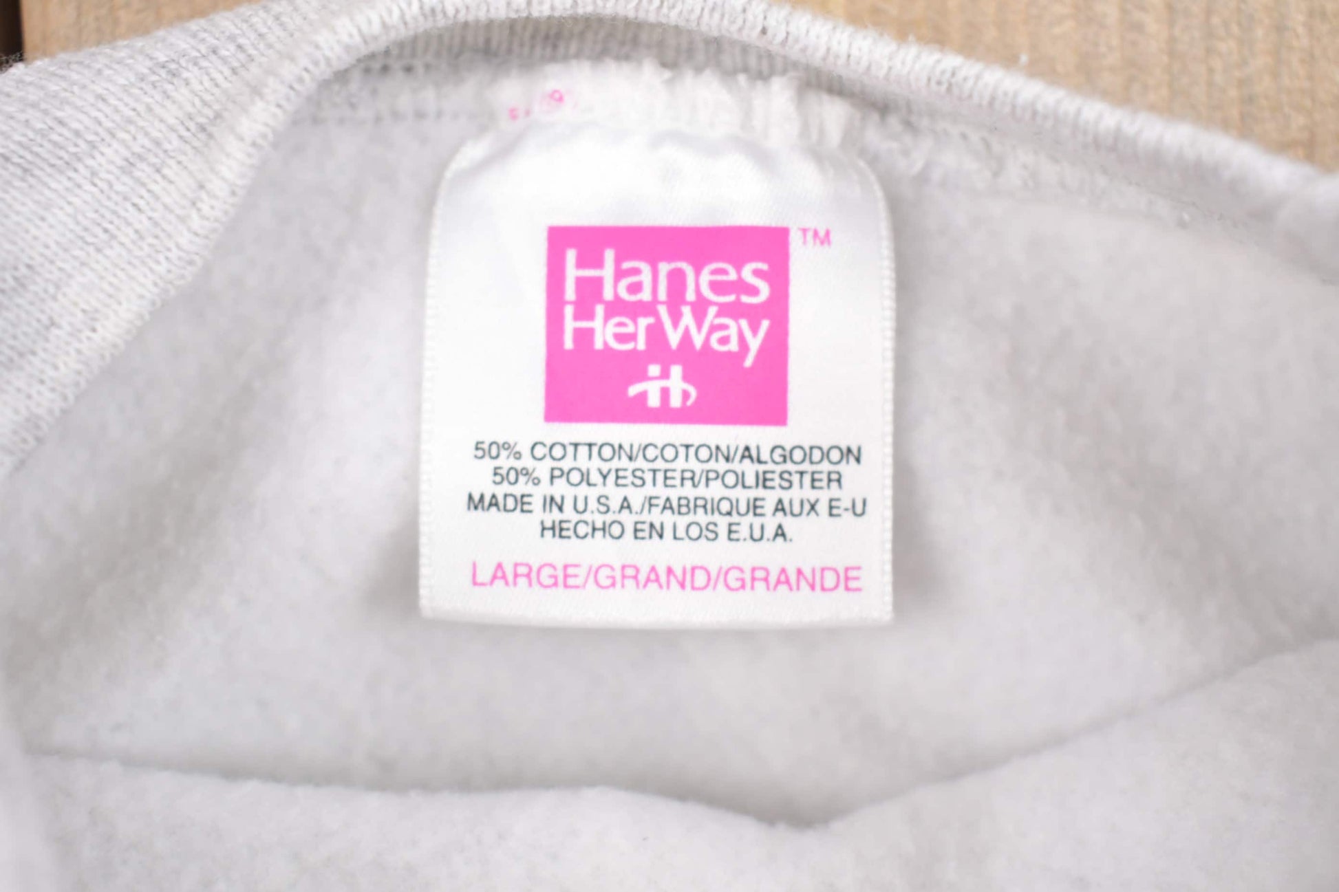 Vintage 1990s Blank Hanes Raglan Crewneck Sweatshirt