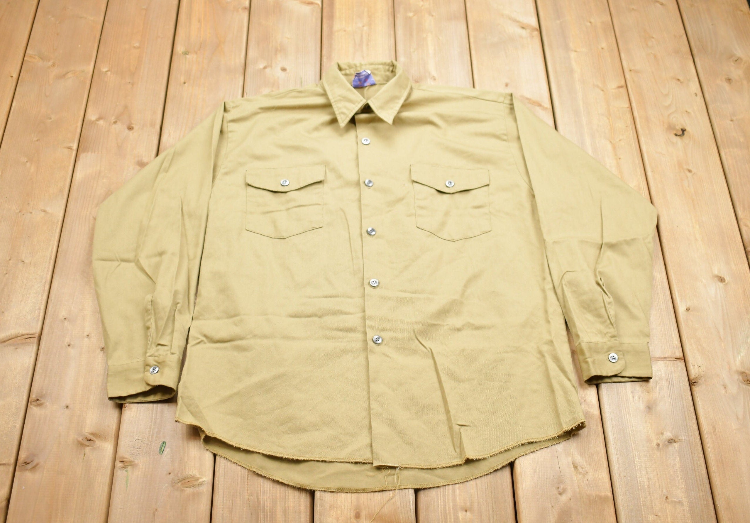 Vintage 1990s Mark's Work Wearhouse Button Up Shirt