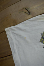 Vintage 1990s Loudon Camel Classic New Hampshire International Speedway Racing Graphic T-Shirt Made In USA