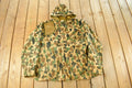 Vintage 1970s Duck Camo Canvas Hunting Jacket Men's XL