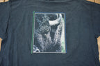 Vintage Y2K Buffalo Roundup Custer State Park Graphic T-Shirt Size 2XL