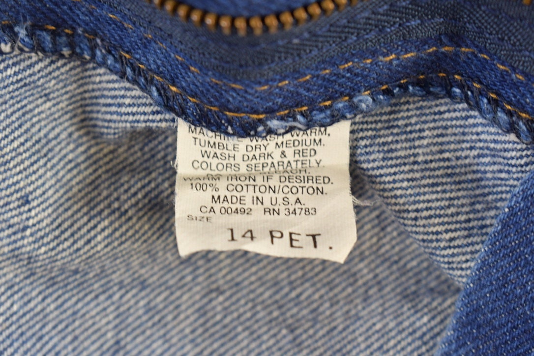 Vintage 1990's Lee Blue Denim Pants 29 x 30