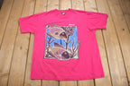 Vintage 1980s Hawaii Fish Graphic T-Shirt