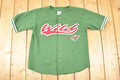 Vintage 1990s Minnesota Wild MLB Button Up Jersey Men's M