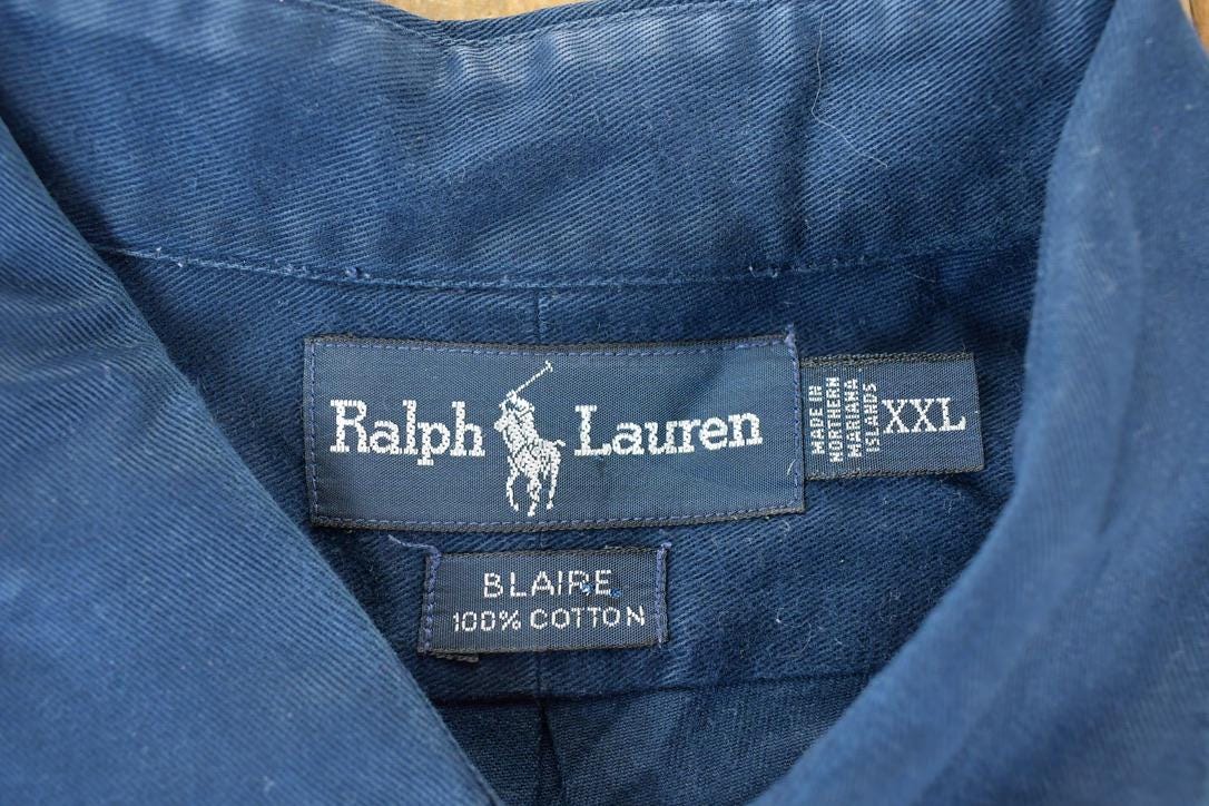Vintage 1990s Ralph Lauren Blaire Button Up Shirt