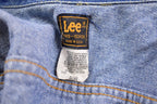 Vintage 1980s Lee Denim Jean Jacket / Vintage Denim / Streetwear / Vintage Fall Outerwear / Fall Jacket / Lee denim / UnionMade In USA