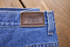 Vintage 1990s L.L Bean Plaid Cotton Lined Jeans 28 x 26