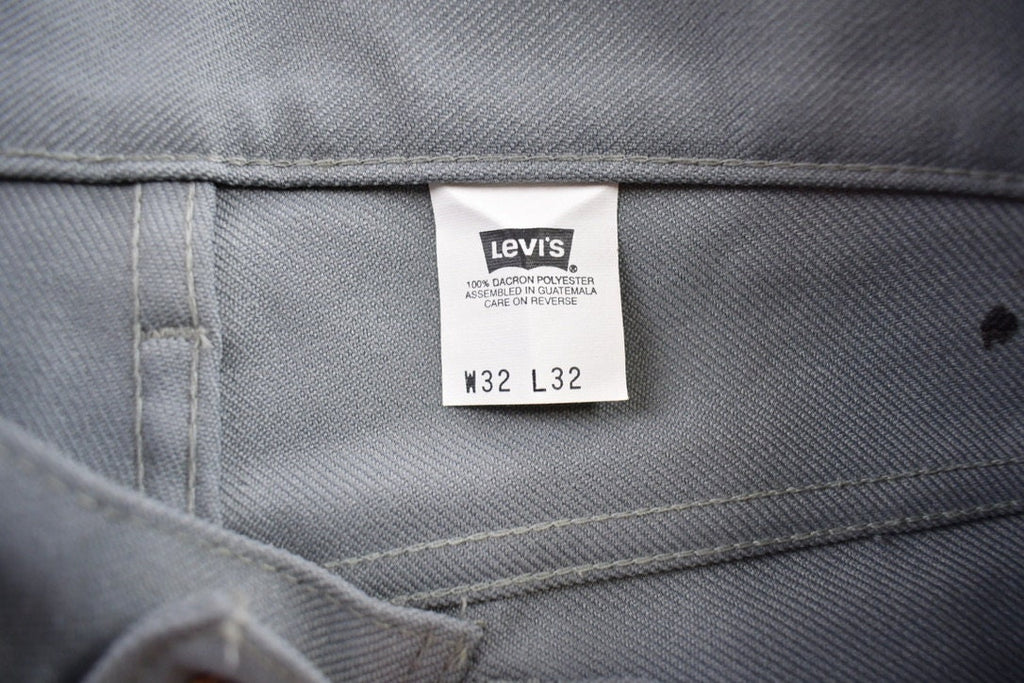 Vintage 1980s Levi's Trousers Made In USA Size 32x32