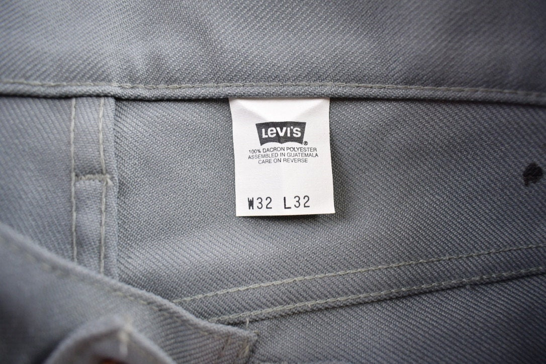 Vintage 1980s Levi's Trousers Made In USA Size 32x32