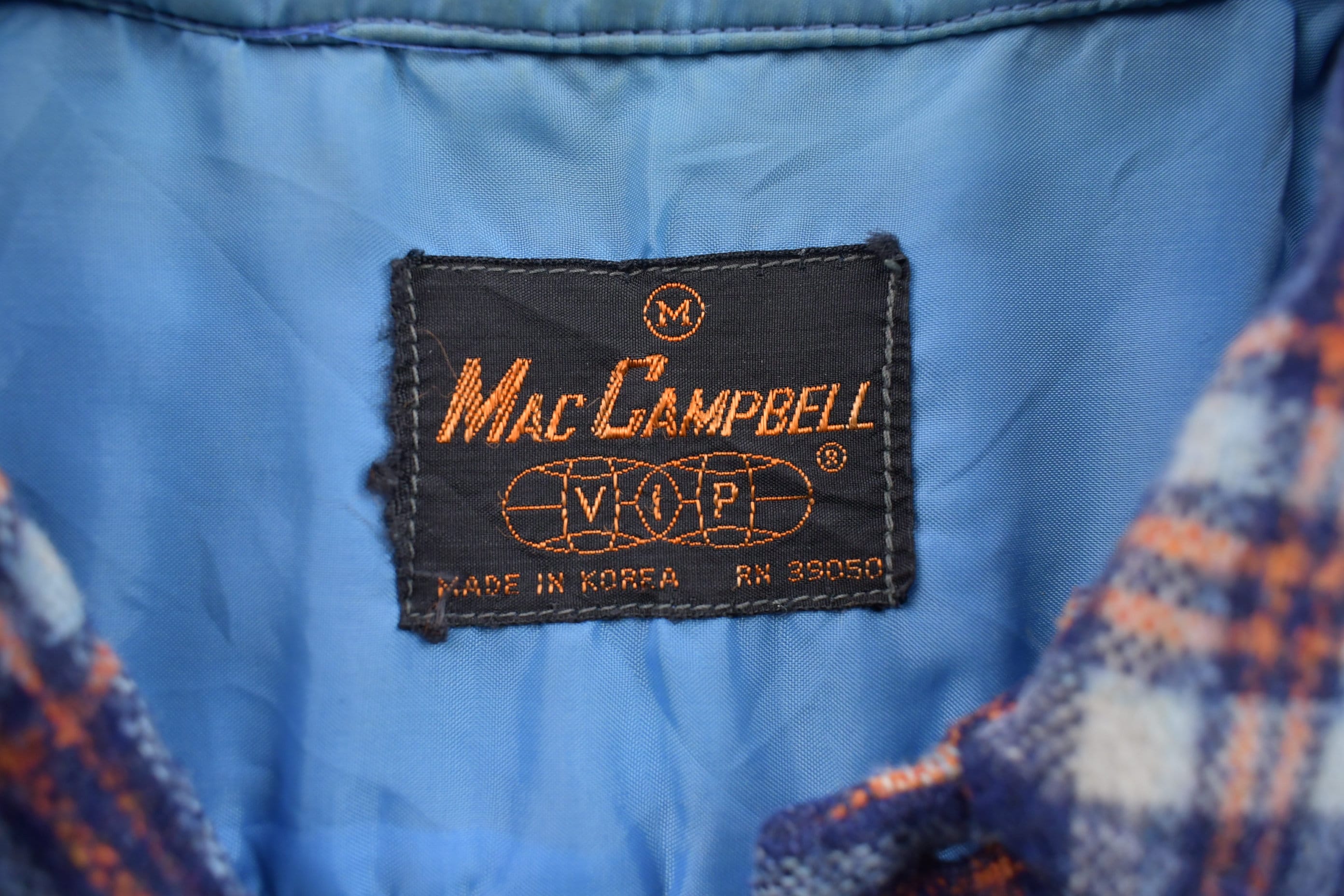 Vintage 1990s Mac Campbell Double Breast Pocket Button Up Shirt