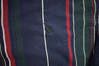 Vintage 1990s Knights Of Round Table Striped Button Up Shirt