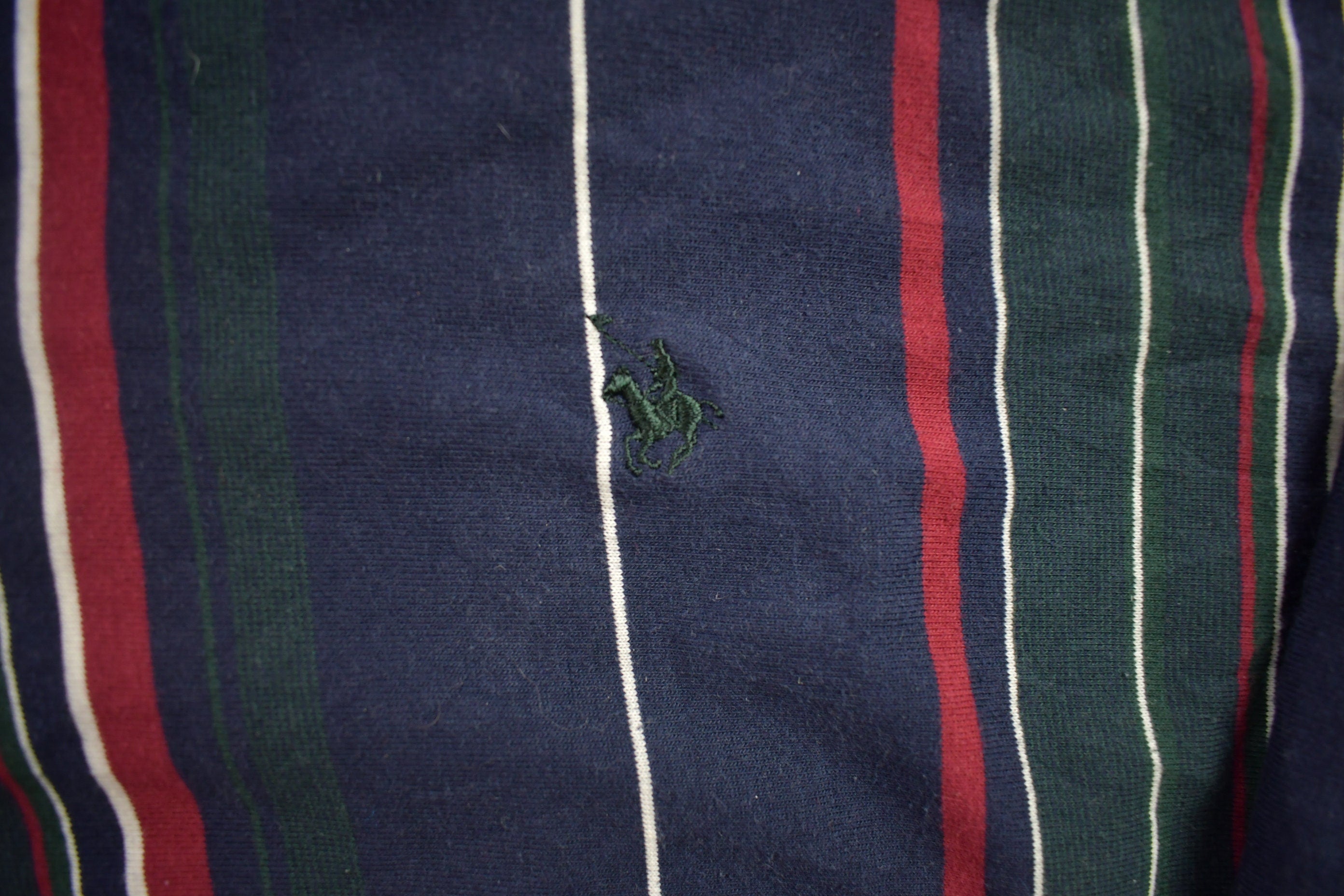 Vintage 1990s Knights Of Round Table Striped Button Up Shirt