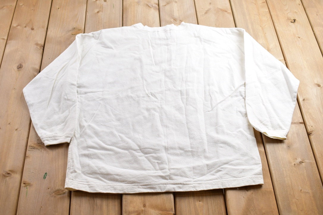 Vintage 1990s Bonjour Cute Crewneck Sweater