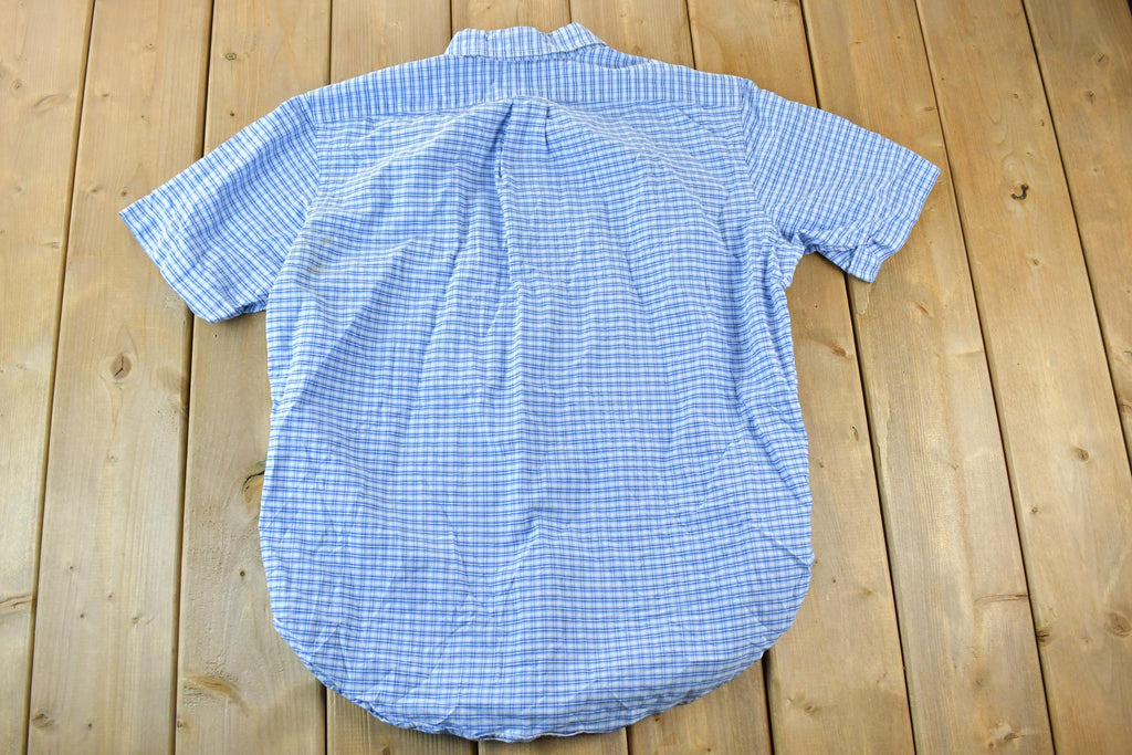 Vintage 90s Polo Ralph Lauren Plaid Button Up Shirt