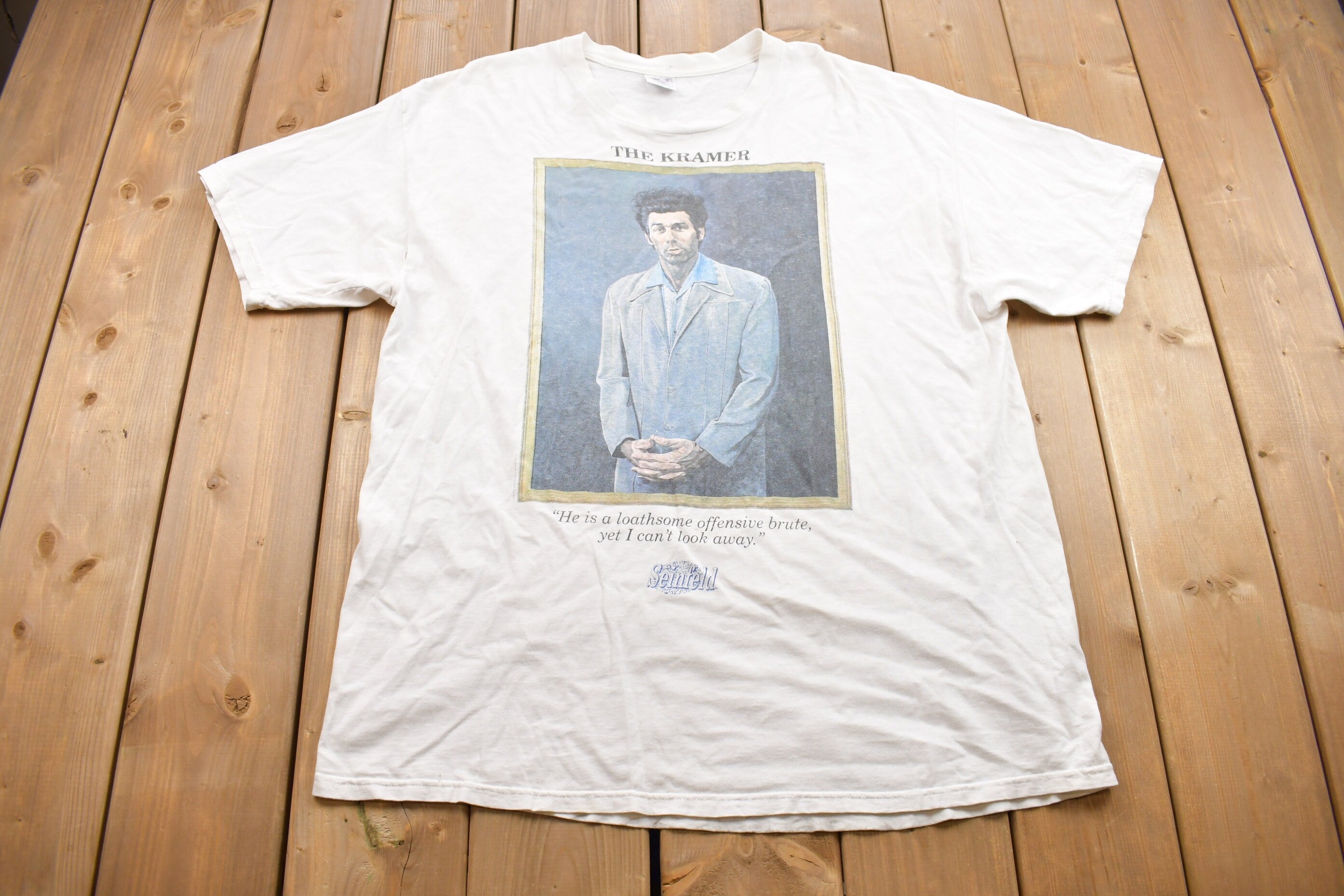 Vintage 1990s Seinfeld The Kramer Graphic T Shirt