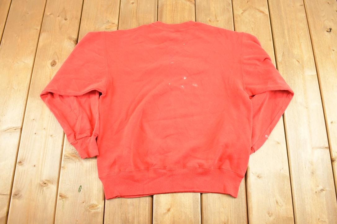Vintage 1990s Kansas City Chiefs Crewneck Sweatshirt Men's M / 90s NFL Football / Sportswear / Gridiron / Super Bowl