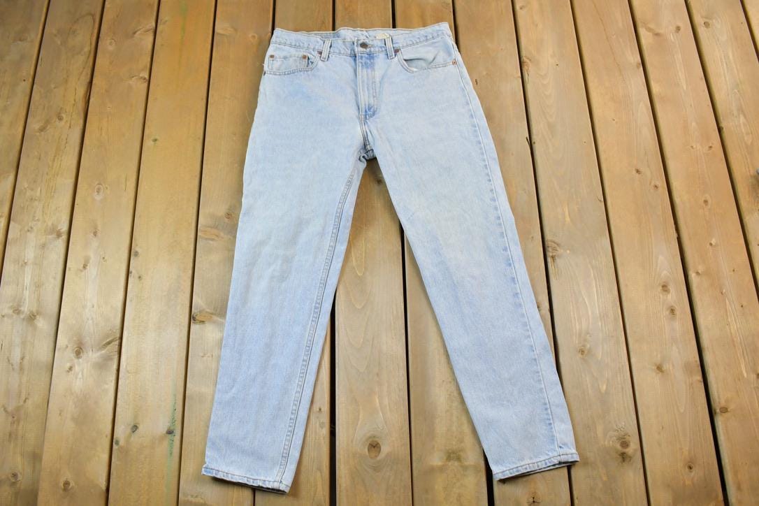 Vintage 1990s Levi Strauss Red Tab 512 Denim Jeans Size