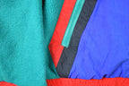 Vintage 1990s Eddie Bauer Fleece Colour Block Ski Jacket