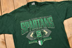 Vintage 1990s Michigan State University Spartans Graphic T-Shirt
