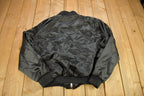 Vintage 1980s Westward Casino Las Vegas Satin Bomber Jacket