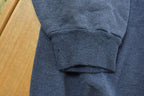 Vintage 1990s Hanes Activewear Blank Blue Raglan Crewneck Sweatshirt Men's