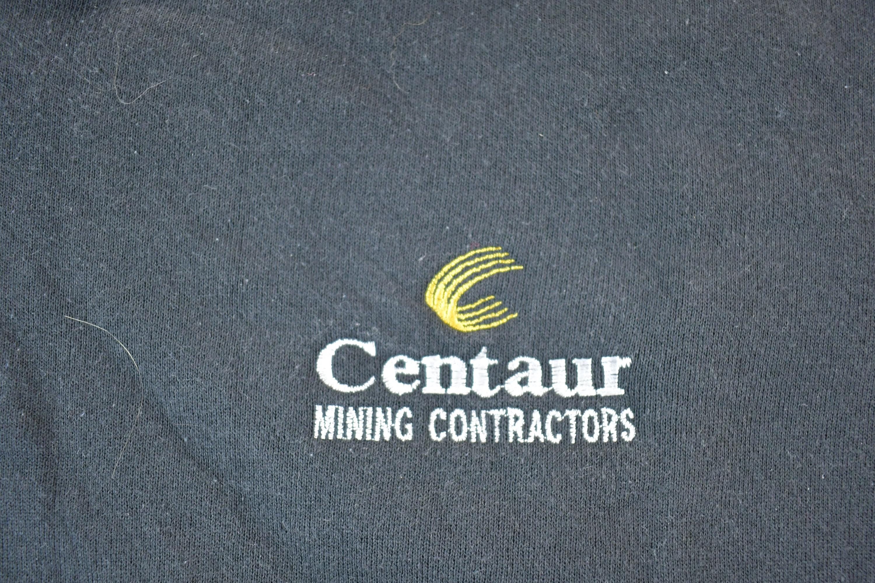 Vintage 1990s Centaur Mining Souvenir Crew Neck Heavyweight Sweatshirt