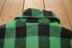 Vintage 1980s Regent Plaid Button Up Jacket