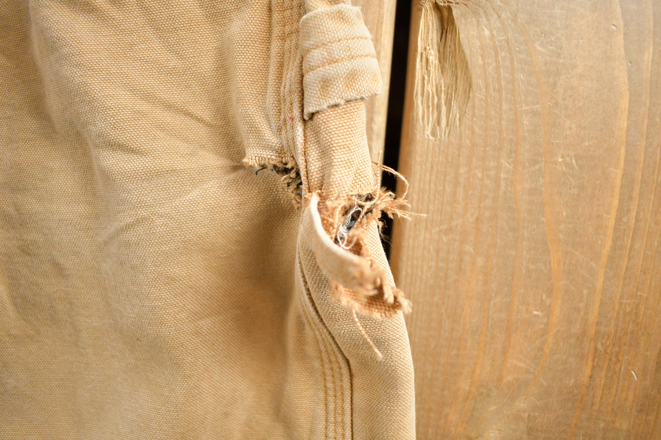Vintage 1990s Beige Carhartt Work Pants Size 32x30