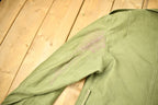 Vintage WW2 Military Button Up Trench Coat