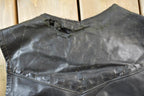 Vintage 1980s Golden Crown Leather Vest