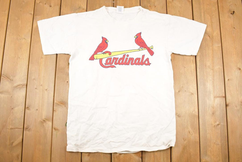 Vintage 1990s Majestic St Louis Cardinals MLB Souvenir Baseball T-Shirt Men's M