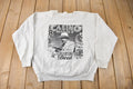 Vintage 1994 Casino Night "Heres The Deal" Graphic Crewneck Sweatshirt Made In USA