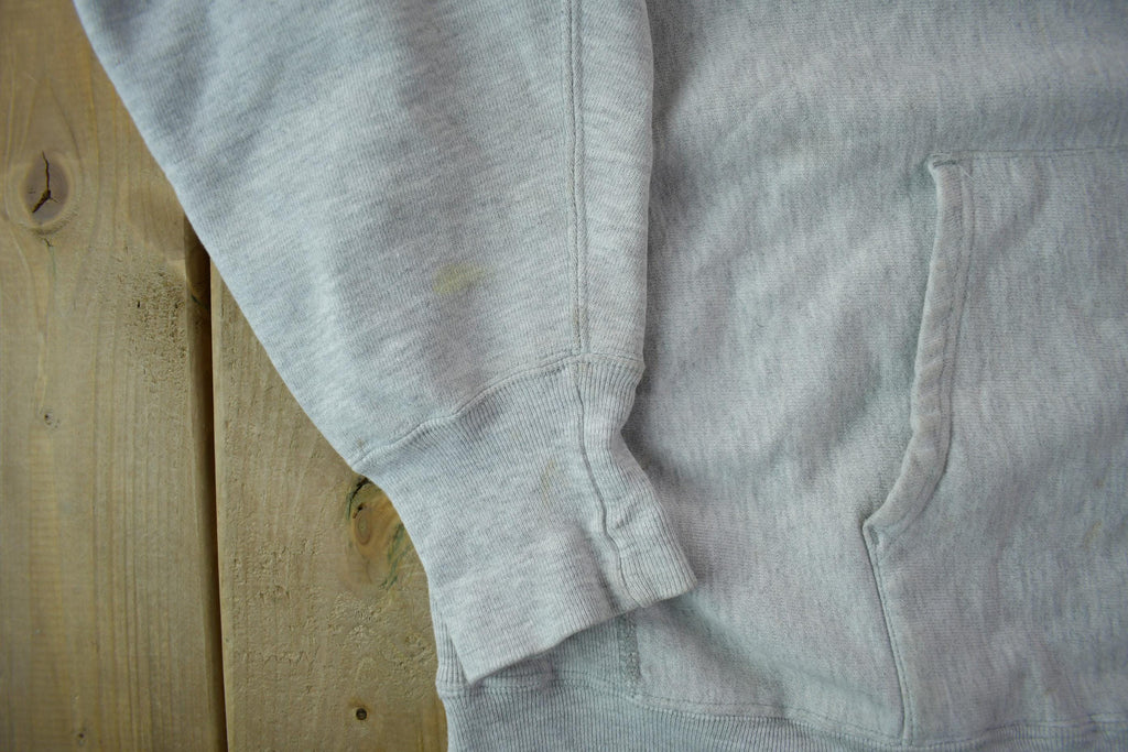 Vintage 1980s University Of Michigan Champion Reverse Weave Warmup Hoodie