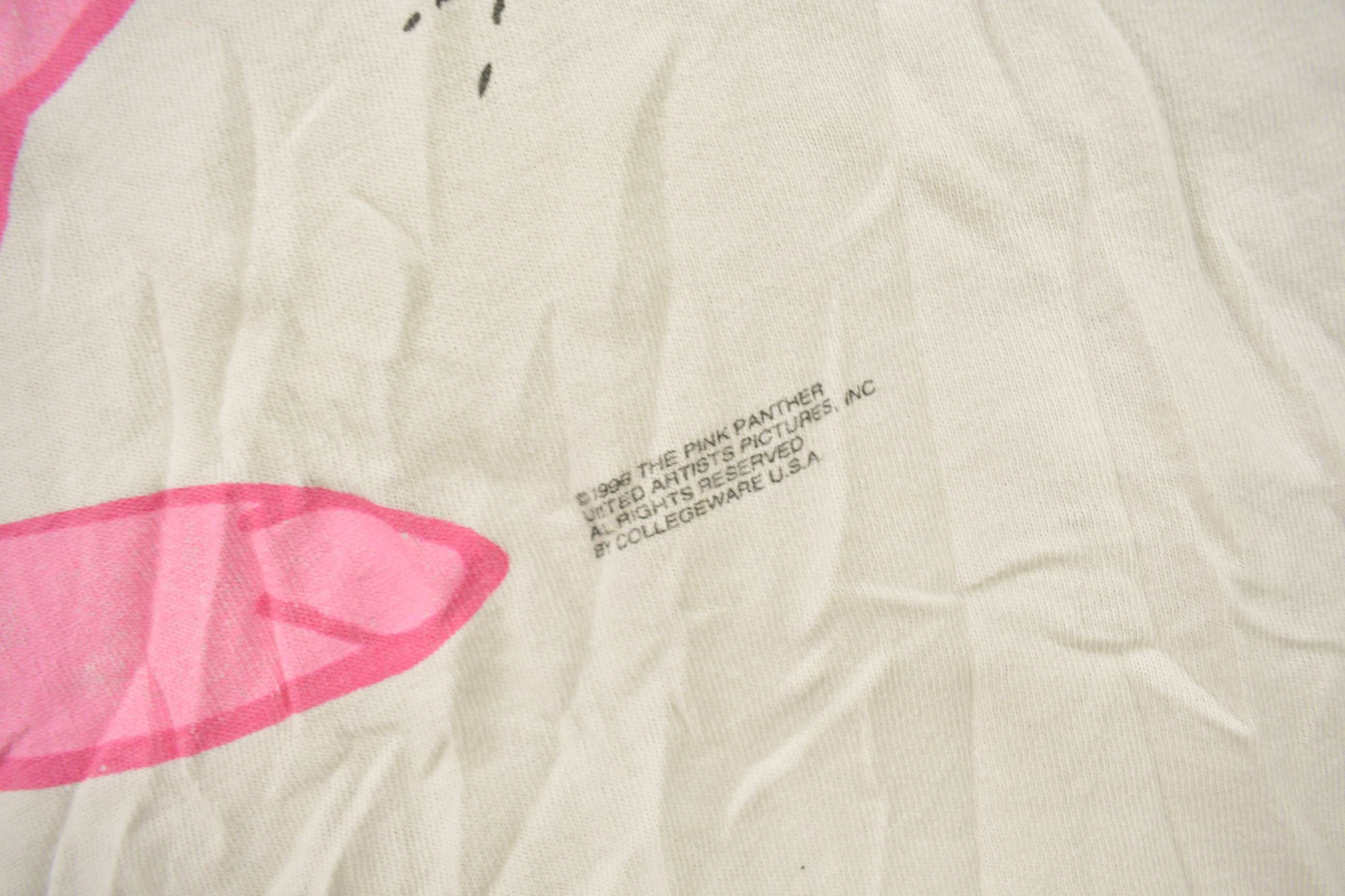 Vintage 1998 The Pink Panther Cartoon Promo T-Shirt