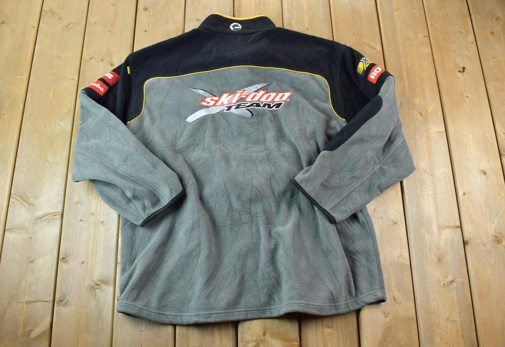 Vintage 1990s Ski Doo Team Fleece Sweater