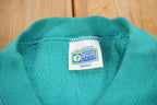 Vintage 1990s New York Embroidered Crewneck Sweatshirt